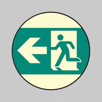 Emergency Exit - Left - Floor Marker - 