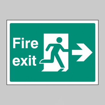 A4 - Fire Exit Right - 