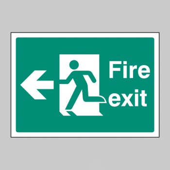 A4 - Fire Exit - Left - 