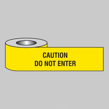 Caution - Do Not Enter - Barrier Tape - 