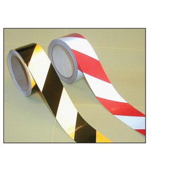 Reflective Safety Tape - Red & White - 
