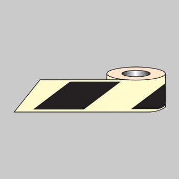 Black / White Photoluminescent Tape (Glow in the Dark) - 