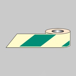 Green / White Photoluminescent Tape (Glow in the Dark) - 