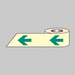 Arrows Photoluminescent Tape (Glow in the Dark) - 