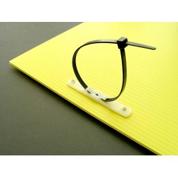 Sign Clip for Fluted Polypropylene - 
