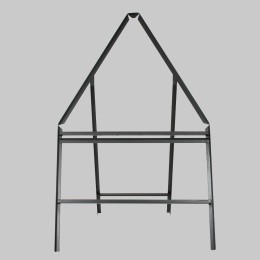 Sign Frame - 750mm Triangle with Supp Plate - 450mm Legs - 