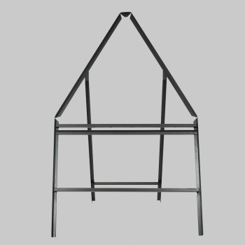Sign Frame - 750mm Triangle with Supp Plate - 450mm Legs - 