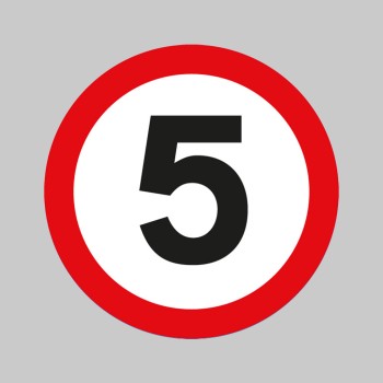 5mph - Floor Graphic - 