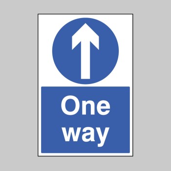 One Way - Floor Graphic - 