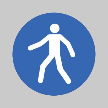 Pedestrian - Floor Graphic - 