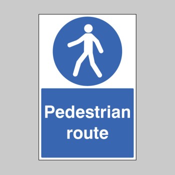 Pedestrian Route - Floor Graphic - 