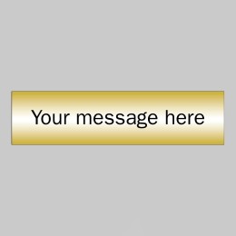 Custom - Brushed Brass Effect - 