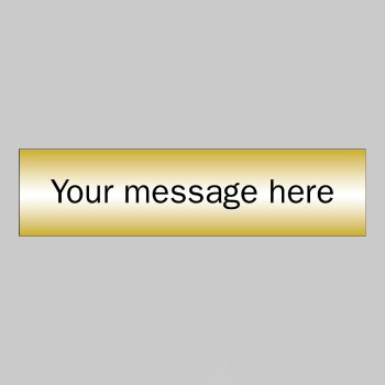 Custom - Brushed Brass Effect - 
