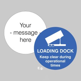 Your Message Here - Floor Graphic - 