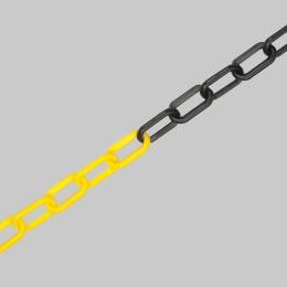 Yellow & Black Polyethylene Chain - 
