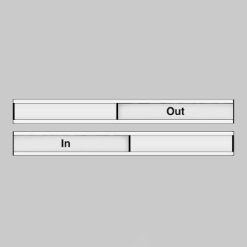 In / Out Door Slider - 