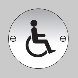 Disabled Toilet Symbol - 