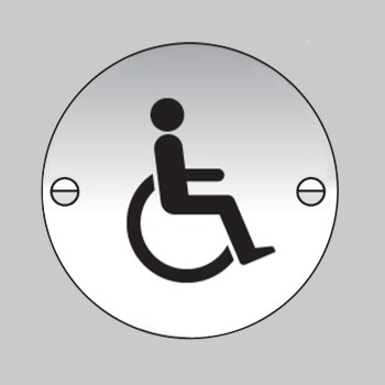 Disabled Toilet Symbol - 