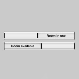 Room in Use / Room Available - Door Slider - 