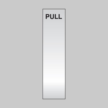 Pull - Deluxe Engraved Door Plate - 