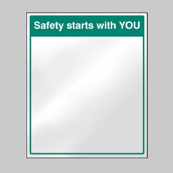 Mirror Message - Safety Starts with You - 