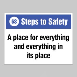 A Place for everything and everything in Its Place - 