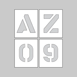 Stencil Kit - A-Z & 0-9 - 