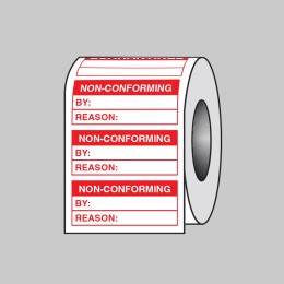 Non-conforming (Roll of 100 Labels) - 