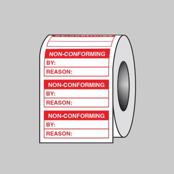 Non-conforming (Roll of 100 Labels) - 