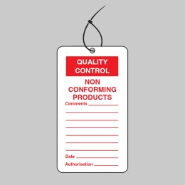 Quality Control Tag - Non Conforming Product (Pack of 10) - 
