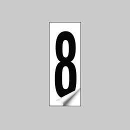 Identification Number 0-9 Set - 