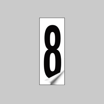 Identification Number 0-9 Set - 
