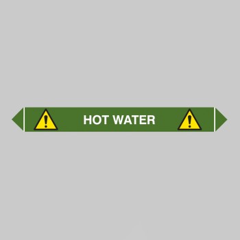 Hot Water - Flow Marker (Pack of 5) - Hot Water - Flow Marker (Pack of 5) -