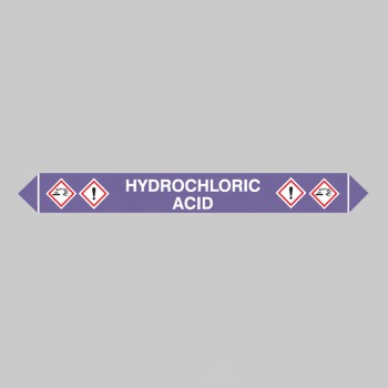 Hydrochloric Acid - Flow Marker (Pack of 5) - 