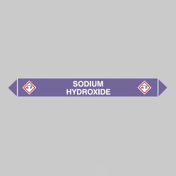 Sodium Hydroxide - Flow Marker (Pack of 5) - 