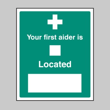 Your First Aider Is - 