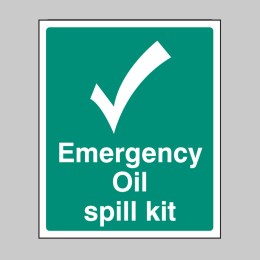 Emergency Oil Spill Kit - 