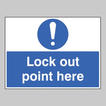 Lockout Point Here - 