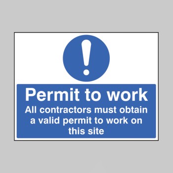 Permit to Work All Contractors Must Obtain a Permit - 