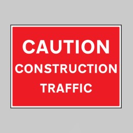 Caution - Construction Traffic - 