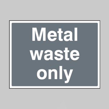 Metal Waste Only - Metal Waste Only -