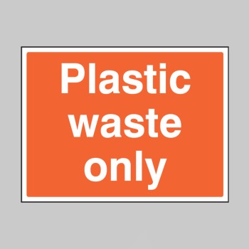 Plastic Waste Only - 