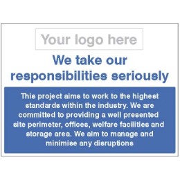 We Take Our Responsibilities Seriously - Well Maintained Site - 