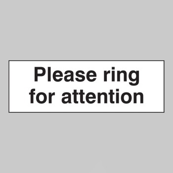 Please Ring for Attention - 
