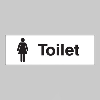 Toilet - Female Symbol - Toilet - Female Symbol -