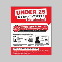 No Proof of Age No Alcohol - 