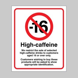We Restrict the Sale of High Caffeine - 
