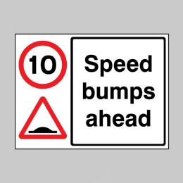 10mph - Speed Bumps Ahead - 