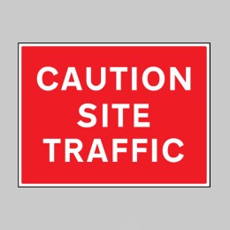 Caution - Site Traffic - 