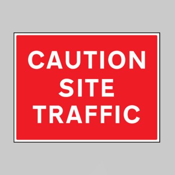Caution - Site Traffic - 